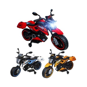 Motocicleta cu acumulator, 1 motor, 12V, 4A - Img 1