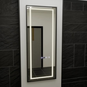 Oglinda LED Rectangula, 60x150cm, Bianca Senzor Radar Marcello, Sistem Dezaburire, Ceas & Termometru, Dimabila, Dressing Couture - Img 3