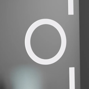 Oglinda LED Rectangulara, 50x70cm, Eclat MotionGlow Marcello, Sistem Dezaburire, Ceas & Termometru, Lupa Cosmetica, Dimabila - Img 3