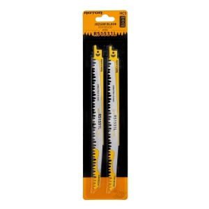Panza fierastrau pendular pentru Lemn 240x19x1,5 mm Set 2 buc ROTOR RS1531L - Img 2