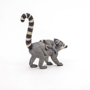 PAPO FIGURINA LEMUR CU PUI - Img 3