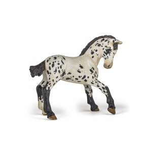 PAPO FIGURINA MANZ APPALOOSA NEGRU - Img 1