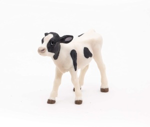 PAPO FIGURINA VITEL ALB CU NEGRU - Img 1