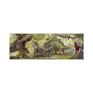 Puzzle 150 piese, panoramic, Jurassic World - DINO TOYS - Img 2