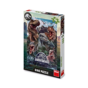 Puzzle 500 piese, Jurasic World - DINO TOYS - Img 1