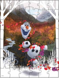 PUZZLE SURPRIZA FROZEN2 CU 48 PIESE IN CUTIE DIAMANT - Img 3