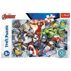 PUZZLE TREFL 100 AVENGERS RAZBUNATORII FAIMOSI - Img 3