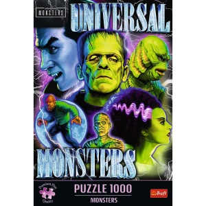 PUZZLE TREFL 1000 PREMIUM PLUS MONSTRI - Img 3