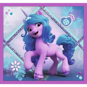PUZZLE TREFL 10IN1 MY LITTLE PONY - PONEII STRALUCITORI - Img 3