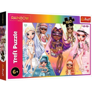 PUZZLE TREFL 160 RAINBOW HIGH FETELE COCHETE - Img 1