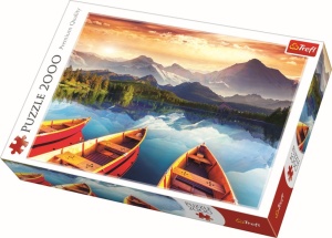 PUZZLE TREFL 2000 LAC MONTAN - Img 1
