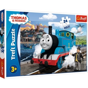 PUZZLE TREFL 24 MAXI HAPPY THOMAS DAY - Img 1