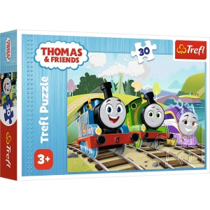 PUZZLE TREFL 30 THOMAS SI PRIETENII - Img 1