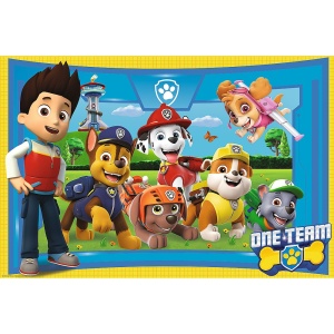 PUZZLE TREFL PRIMO SUPER SHAPE XXL 104 PATRULA CATELUSILOR - Img 2