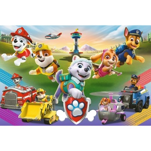 PUZZLE TREFL PRIMO SUPER SHAPE XXL 160 PATRULA CATELUSILOR - Img 2