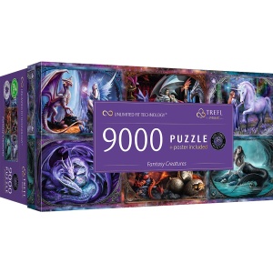 PUZZLE TREFL UFT 9000 ANNE STOKES COLLECTIONS CREATURI FANTASTICE - Img 1