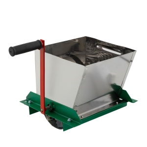 Razatoare fructe MINI Complet Inox cu tambur, manuala Koza-Nova, 100kg/Ora, 6L - Img 1