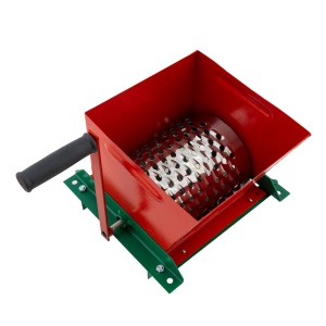 Razătoare manuală pentru fructe MINI cu tambur – Koza-Nova, 100kg/Ora, 6L - Img 2