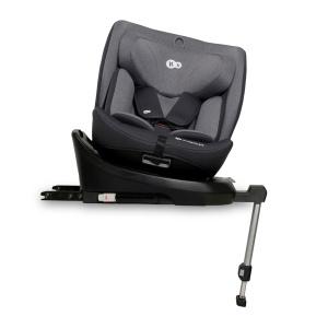 SCAUN AUTO I-SIZE, 40-150 CM, KINDERKRAFT I-360, GREY - Img 3
