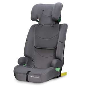 SCAUN AUTO I-SIZE, 76-150 CM, KINDERKRAFT SAFETY FIX 2, GREY - Img 3