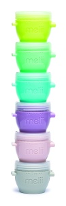 SET 6 RECIPIENTE SILICON SNAP&GO, MELII, 59 ML - Img 4