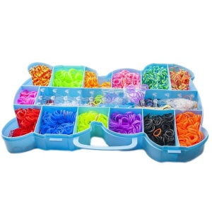 Set creativ elastice, 3200 piese, ursulet - Img 1