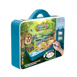 Set creativ pictura, Animale salbatice - Img 2