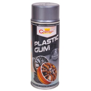 Spray Vopsea Cauciucata pentru Jante, culoare Argintiu, 400ml, Champion Color - Img 2