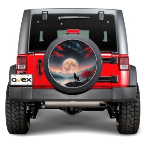Sticker Auto "Roata de Rezerva" rezistenta la intemperii si raze UV, diametru 55 cm, Cod: AVX-RR17 - Img 1
