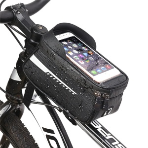 Suport Telefon IMPERMEABIL tip Geanta, montaj pe Motocicleta sau Bicicleta - Img 1