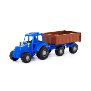 Tractor cu remorca, Altay, 58x17x18 cm, Polesie - Img 1