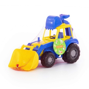 Tractor-excavator - Altay, 37x17x22 cm, Polesie - Img 2