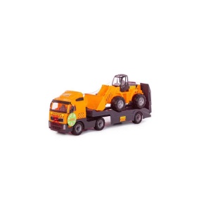 Trailer+excavator - Volvo PowerTruck, 89x19x25 cm, Wader - Img 2