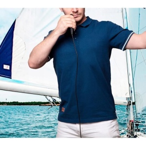Tricou polo maneca scurta, model Denim, marimea XL/54, NEO - Img 3