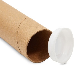Tub din carton pentru protectie la transport folii si printuri, lungime 130 cm, diametru Ø76mm, grosime perete 4mm - Img 4