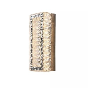 Aplica LED Cristal Mefisto 24W Argintiu - Img 2