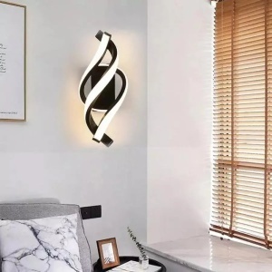 Aplica LED Reid 14W, Lumina Rece/Calda/Neutra, Negru - Img 1