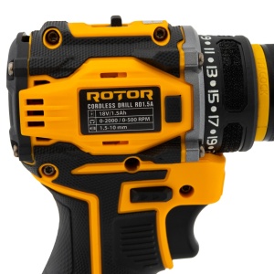 Autofiletanta pe acumulator ROTOR RD1.5A, 18V/1.5Ah , 2000 Rpm - Img 9
