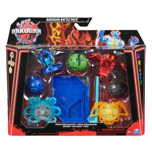 BAKUGAN SET DE LUPTA NILLIOUS, MANTID, BRUISER, OCTOGAN SI TROX - Img 1