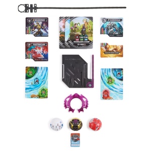 BAKUGAN STARTER PACK DRAGONOID TITANIUM HAMMERHEAD BUTTERCLAW - Img 2