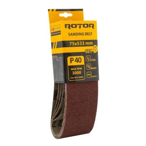 Banda de slefuit ROTOR P40 75*533 set 5 - Img 1