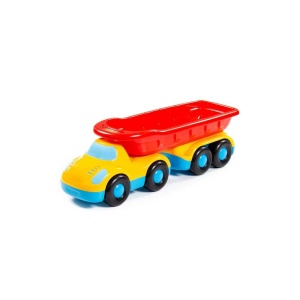 Basculanta Buddy, cu remorca, 42x13x13cm, Polesie - Img 1