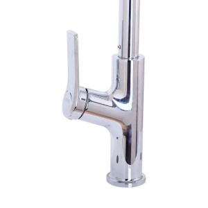 Baterie Bucatarie cu Dus Extractabil, Inox SUS304, Crom, FJ5543 - Img 3