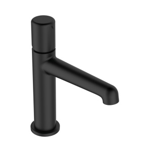 Baterie lavoar monocomanda Laveo PRETTO, negru satinat - Img 1