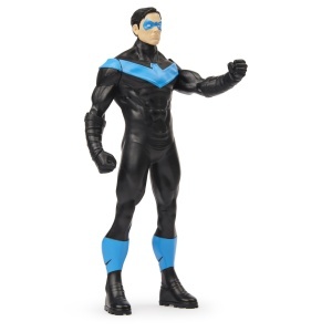 BATMAN FIGURINA NIGHTWING 15CM CU COSTUM NEGRU - Img 2