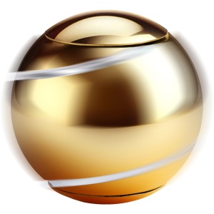 Bopster Spin Ball, Auriu - Img 2