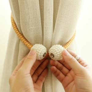 Bratara magnetica de prindere perdele/draperii, model PEARLS - Img 5