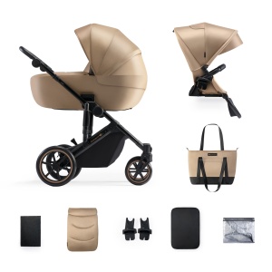 CARUCIOR 2 IN 1 KINDERKRAFT PRIME 2, SANDROSE BEIGE - Img 1