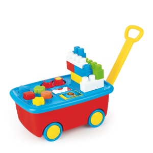 Carucior cu activitati, color, 18x40x26.5 cm - Dolu - Img 1