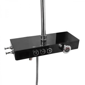 Coloana Dus Afisaj LCD Inox Negru Argintiu SJG/003 - Img 2